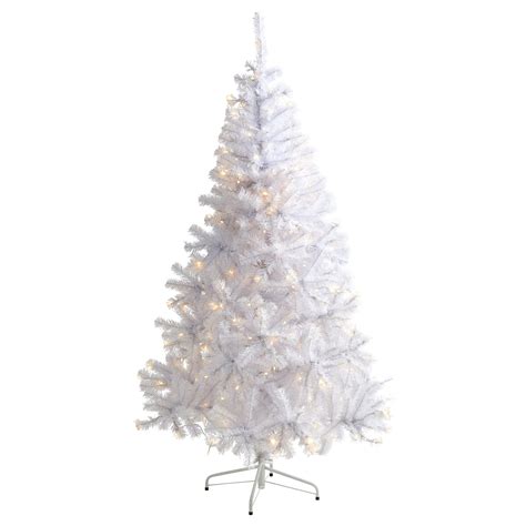 6 ft white xmas tree